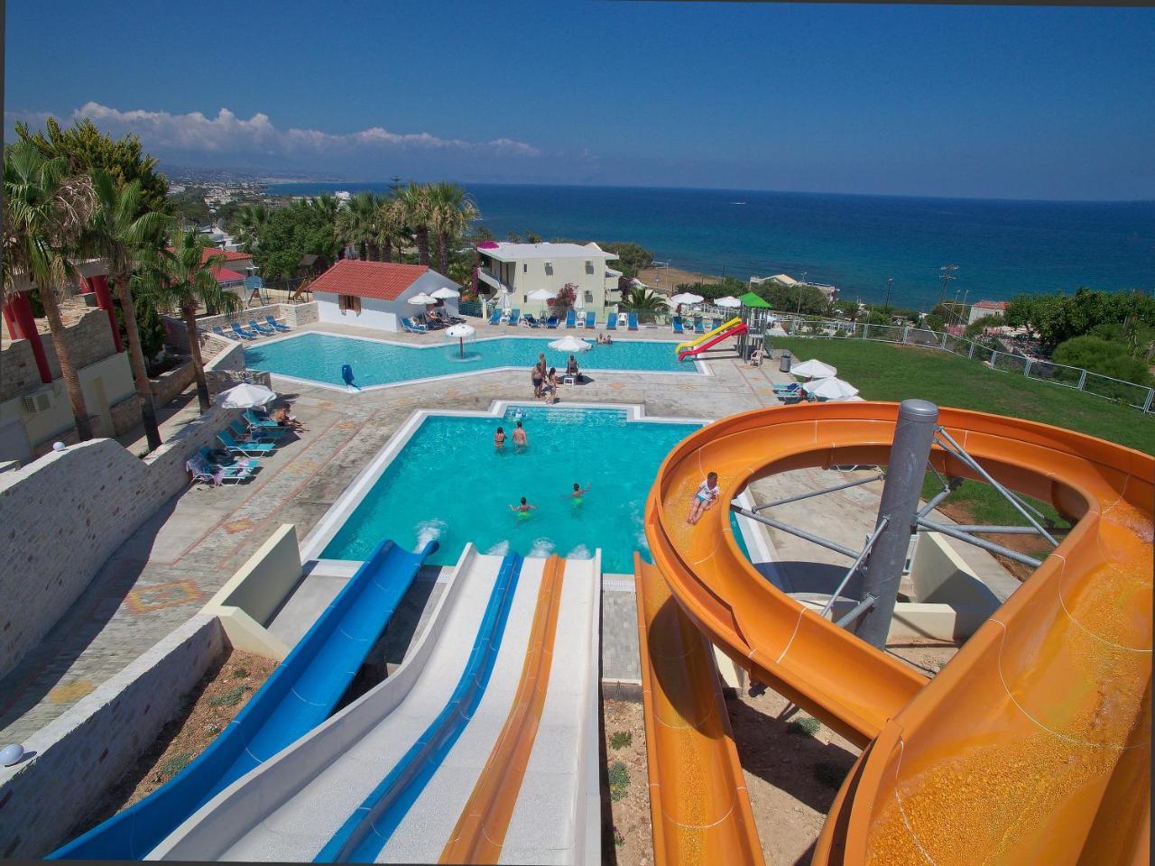 ホテル Rethymno Mare Royal & Water Park スカレタ エクステリア 写真